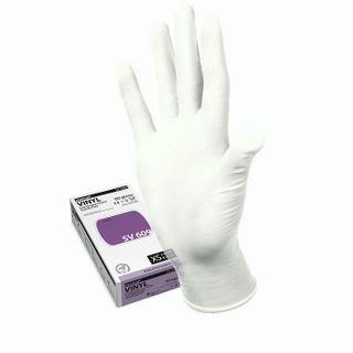 Изображение товара «Перчатки винил L MANUAL SV609 глад неопудр н/стер пара. N1»