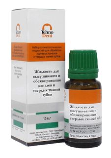 Изображение товара «Жидкость д/высушивания и обезжиривания твердых тканей зубов фл. 30мл N1»