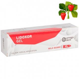 Изображение товара «Лидоксор гель аппликац. анестетик д/наружного примен (ягода) туба. 45г N1»