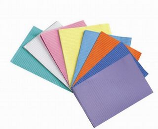 Изображение товара «Салфетки (нагрудники) DISPODENT 2-слойные синие кор. N500»