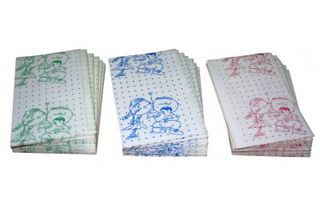 Изображение товара «Салфетки (нагрудники) JNB с рис Мальч и Девочка арт.11089(синий) 500 шт уп. N1»