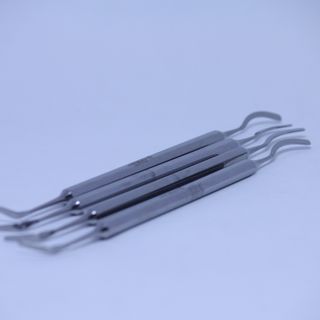 Изображение товара «Гладилка двухсторон. серповидная и дистальная №6 шт. N1»