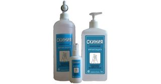Изображение товара «Скиния кожный антисептик спрей фл. 100мл N1»