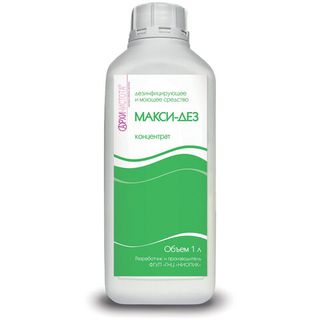 Изображение товара «Макси-дез (дез ср-во) фл. 1л N1»