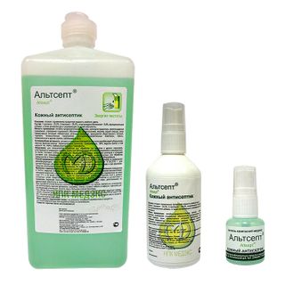 Изображение товара «Альтсепт кожный антисептик фл. 1л N1»