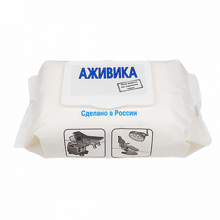 Изображение товара «Салфетки дезинф Аживика шт. N120»