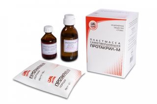 Изображение товара «Протакрил-М пластмасса хол отверждения набор (160гр+100мл) уп. N1»