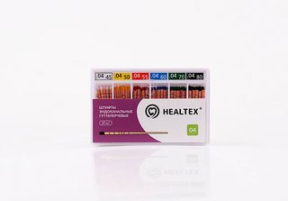 Изображение товара «Штифты гутта 04 конус №80 Healtex GST80/4 Kit шт. N60»