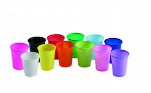 Изображение товара «Стаканы пластиковые EURONDA Monoart лайм 200мл уп. N100»