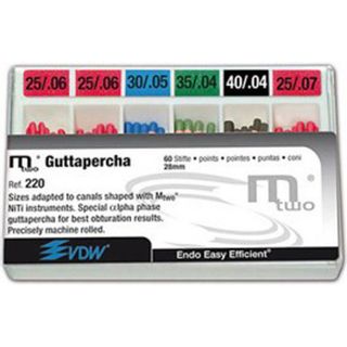 Изображение товара «Штифты гутта М2 ассорти 60 шт. V040220028457, уп. N1»