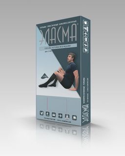 Изображение товара «Гольфы компрес эласт Эласма 1кл компр С-503 черные размер №4 пара N1»