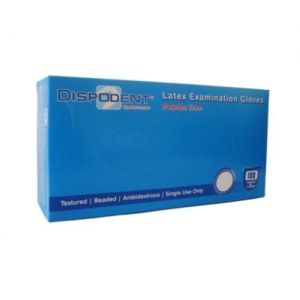 Изображение товара «Перчатки DISPODENT текстур неопуд н/стер ЖЕЛТЫЕ пара. №XS N50»