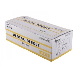 Изображение товара «Иглы карпульные 0.4х38мм Ni-pro (Япония) 27G дентал шт. N100»