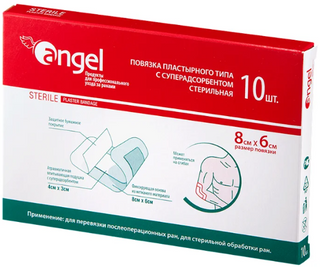 Изображение товара «Повязка пластырного типа бактерицид. стер. 8х6 (02-09-1-03) уп. N10»