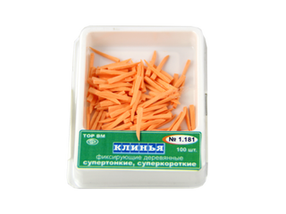 Изображение товара «Клинья деревянные фиксирующие (оранжевые) 1.181 шт. N100»