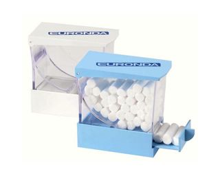 Изображение товара «Диспенсер д/ватных валиков EURONDA (голубой) 227001 шт. N1»