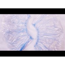 Изображение товара «Бахилы одноразов ЭКОНОМ 20 мкм (2.5 гр, 400X150мм) голубые пара уп. N10»