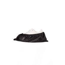 Изображение товара «Бахилы одноразов ЭКСТРА 70 мкм (7.0 гр, 400X150мм) черные пара уп. N50»