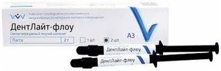 Изображение товара «Дентлайт флоу текучий композит А3 шприц 2*2г шт. N1»