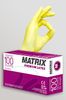 Изображение товара «Перчатки латек M MATRIX Premium текстур неопуд н/стер Double ЖЕЛТЫЕ пара. N50»