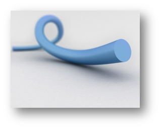 Изображение товара «Монофил полипропилен син нить АХИ 5/0(1) дл 75см, игла колющая 15мм, 1/2 шт. N1»