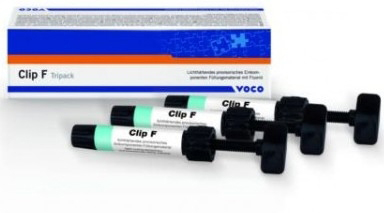 Материал для временных пломб Клип F Tripack(светоотверж) шприц-туба.(1283) 4г N3