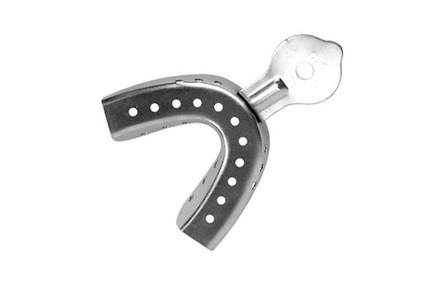 Ложка слепочная метал перфор нижняя №2 шт. N1