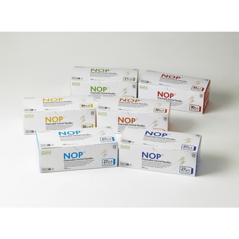 Иглы карпульные 0.4х21мм NOP (Корея) 27G дентал шт. N100
