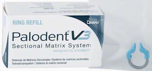 Кольца матричные Палодент V3 универсальные голубые (659760v) 2 шт уп. N1