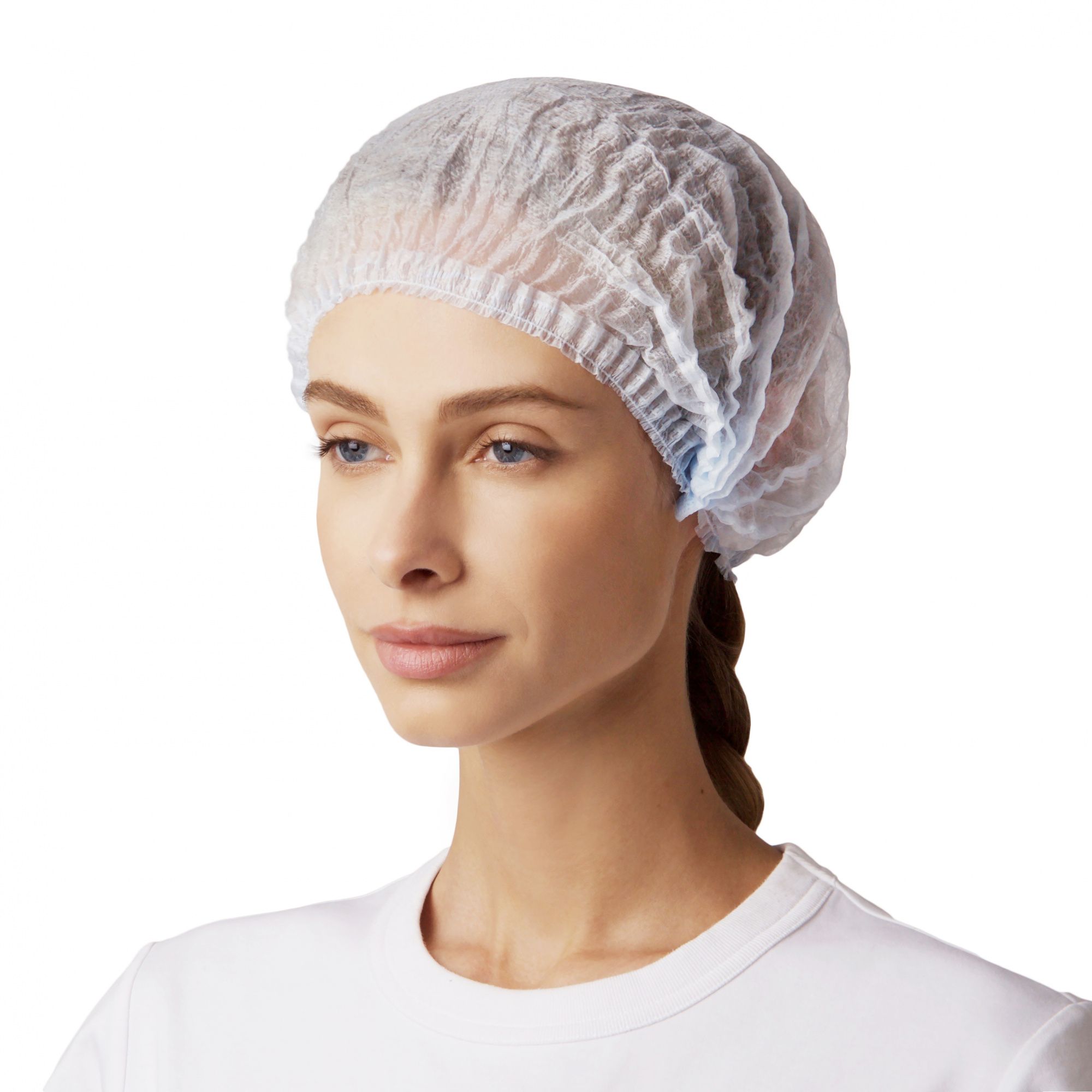 Шапочка клип-берет Шарлотта ГОЛУБАЯ  (арт. Шар-10/1р-Г) 10 гр/кв.м упак. N100