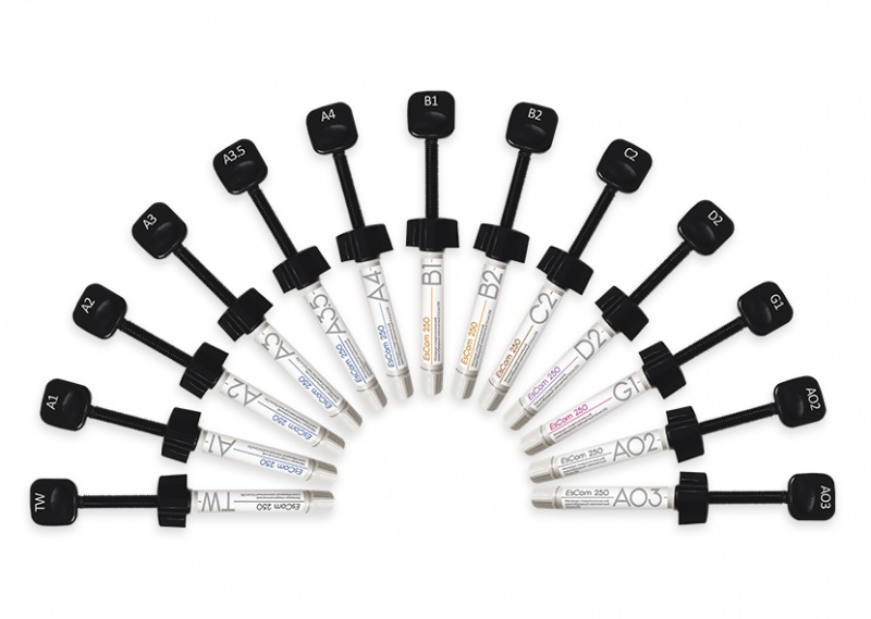 ЕсКом250 стомат пломбир материал (цвет А3.5) 4г шпр. N1