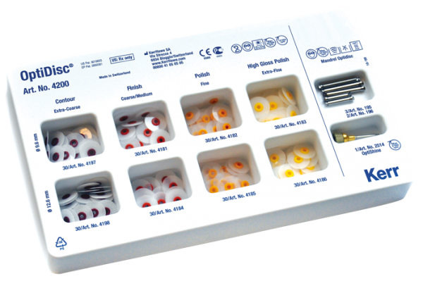 Диски OptiDisc General Assorted Kit набор 9.6,12.6мм (240шт) арт 4200 N1